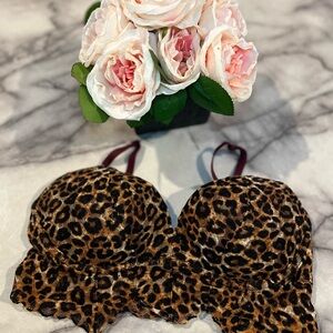 PINK Victoria's Secret Leopard Print Bra